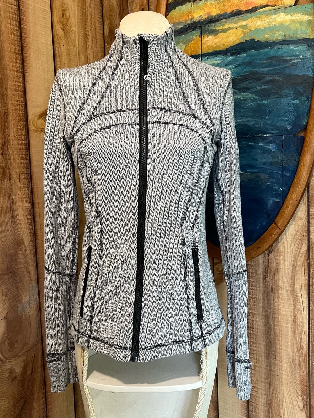 💋 Lululemon Define Jacket in Herringbone